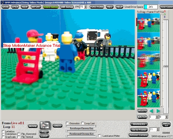 Stop motion for pc